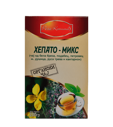 Hepato mix org. tea 200g.