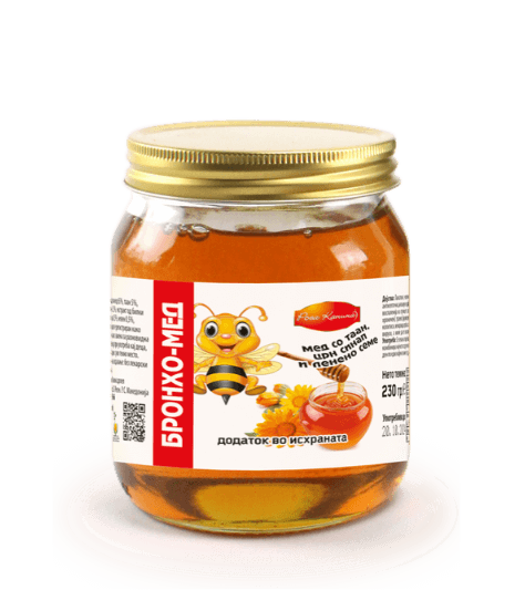 Бронхо мед 250гр. Роза Канина