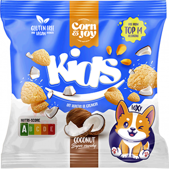 Корн и џои снек кокос 40гр.