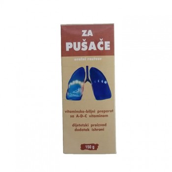  Syrup for smokers 150 ml.