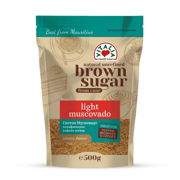  Brown sugar Muscovado light 500g
