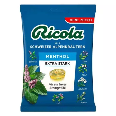  Ricola menthol extra strong 75g.