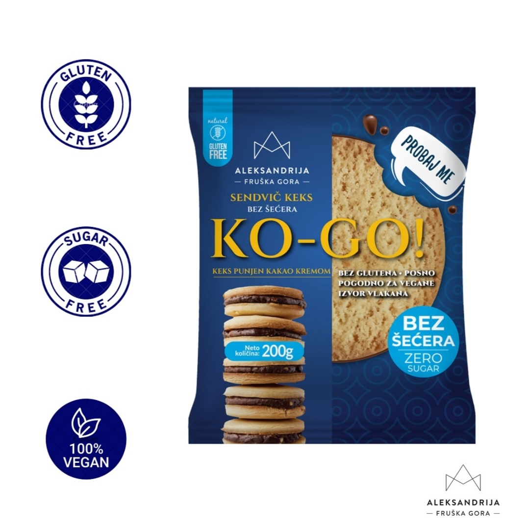  Kek sanduiç KO-GO 200g