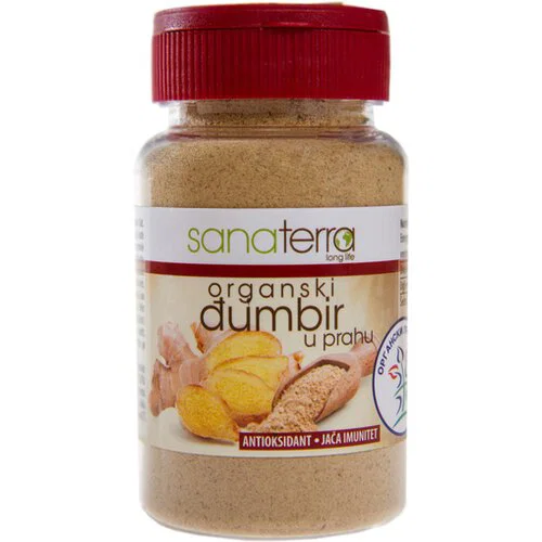 Pluhur xhenxhefili organik Santera 50g.