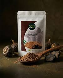 Black maca powder org. 70g. Natura Life