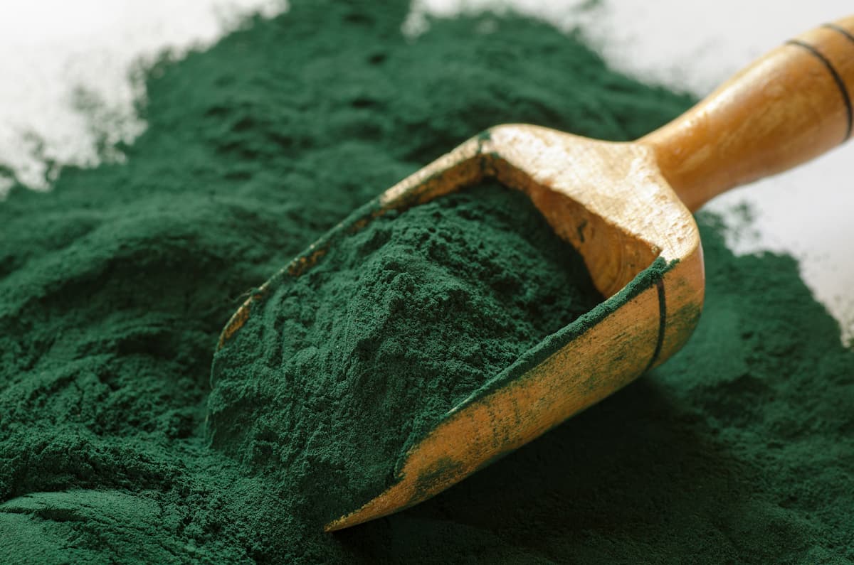Spirulina në pluhur, organike, 100g – Biokosmos