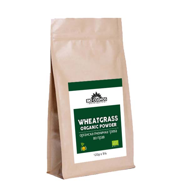 Organic Wheatgrass 120g – Biokosmos
