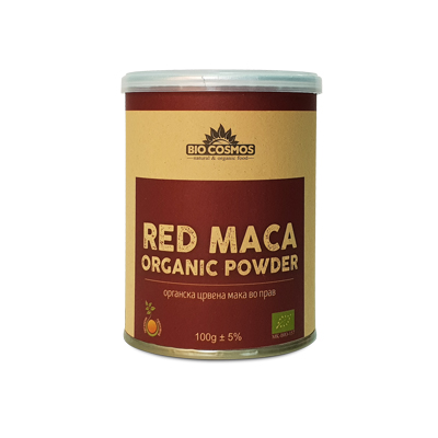 Organic Red Maca Powder 100g – Biokosmos