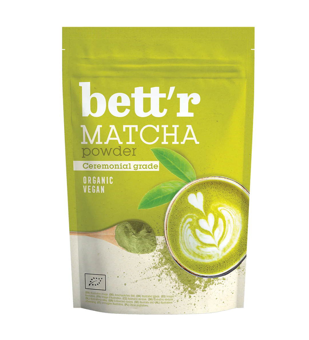 Bett'r Matcha Powder Organic 100g