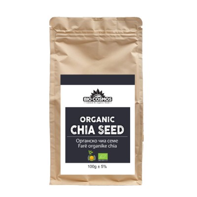 Organic chia seeds 100g.