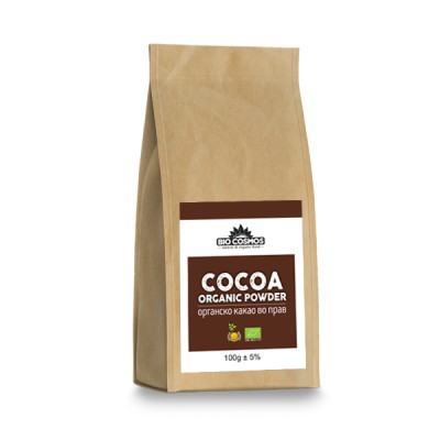 Organic cocoa powder 100g.