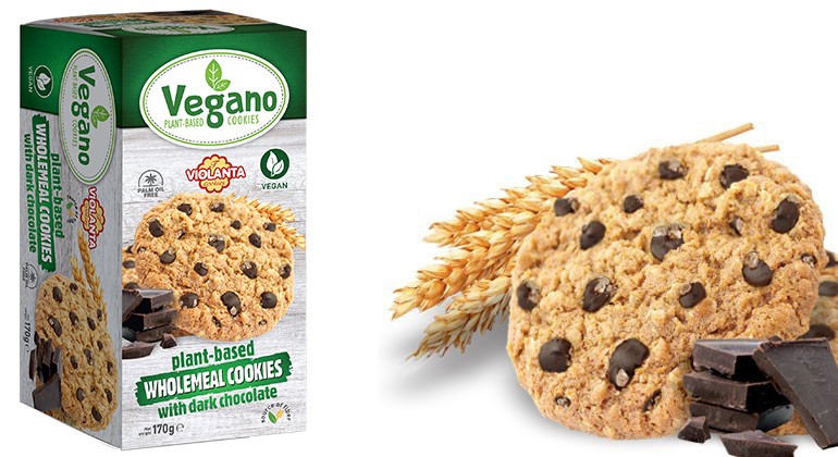  Biolanta Vegan cookies dark 170g.