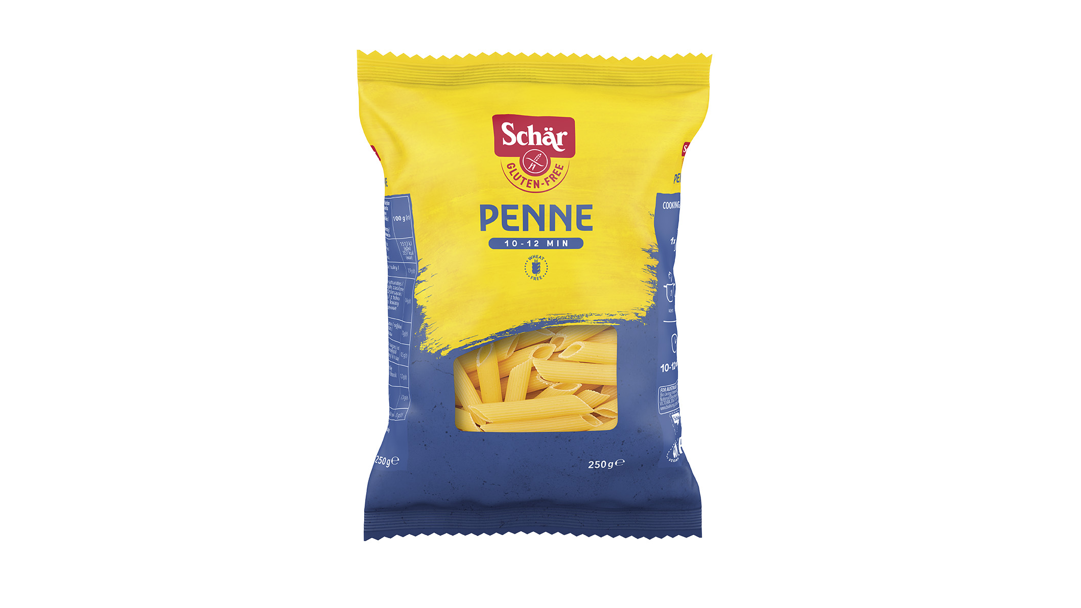 Gluten-free Penne pasta 250g.